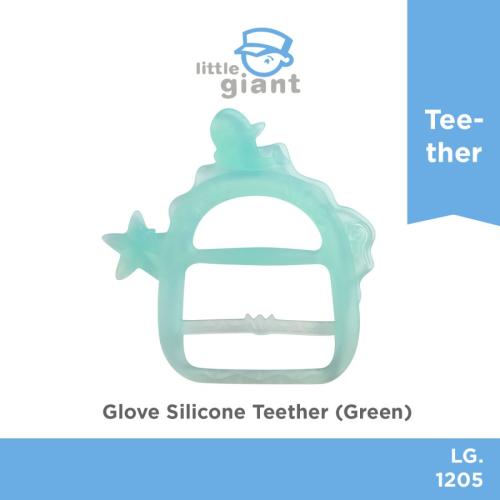 Gloves Silicone Teether - Green