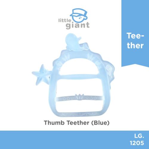 Gloves Silicone Teether - Blue