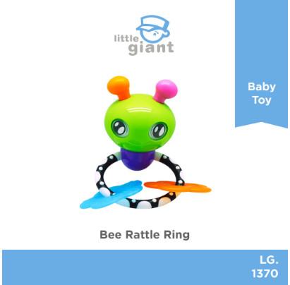 Little Giant Bee Rattle Toy With Ring